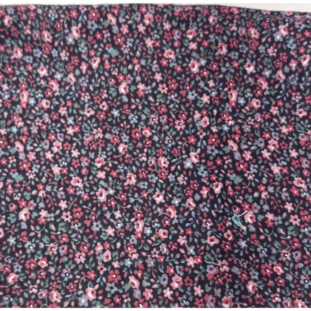 Peter Pan Fabric 1/2 yard x 44" Cotton Floral Print Multicolor Sewing Material
